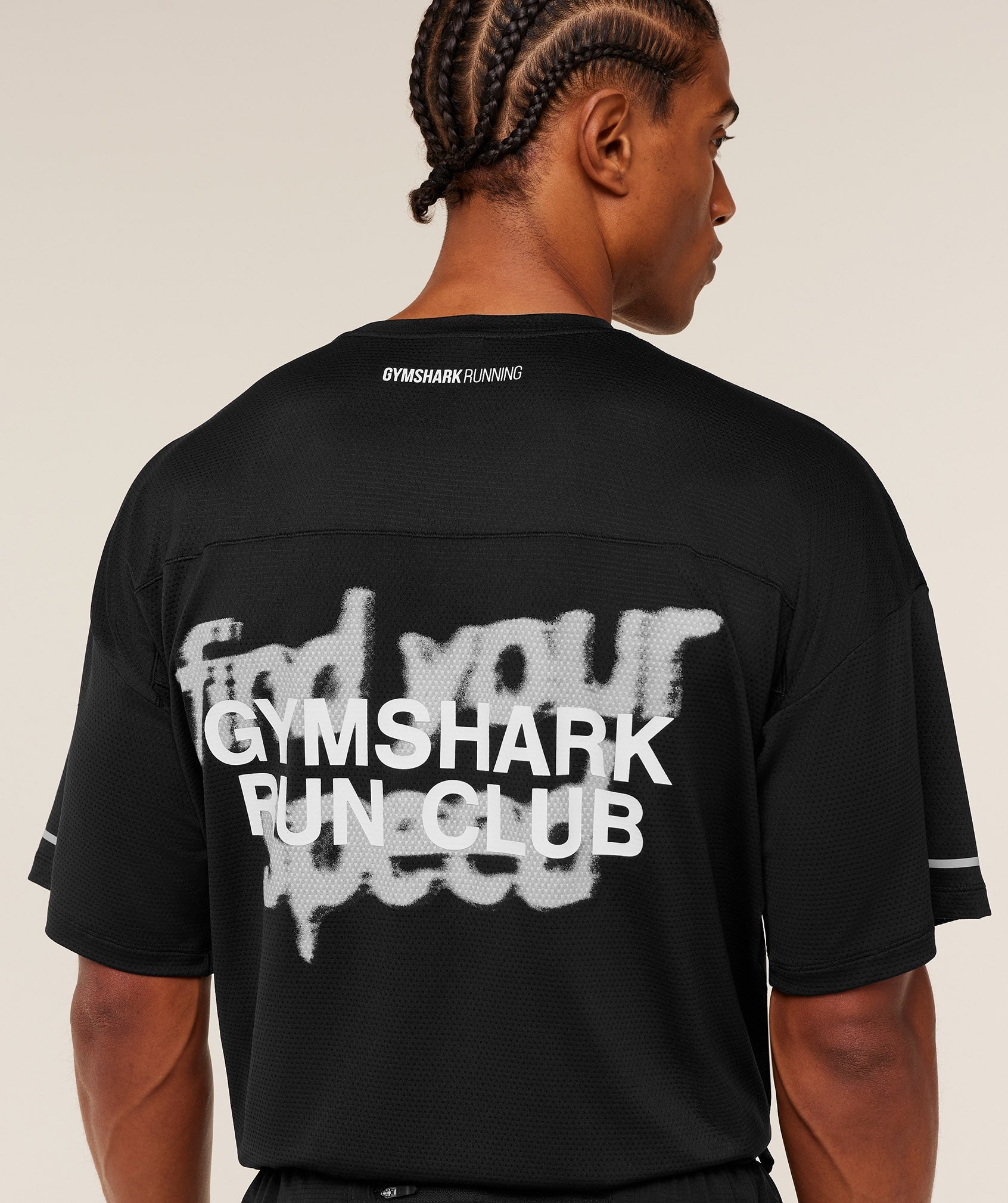Running Graphic T-Shirt - GS Black — imagem 6