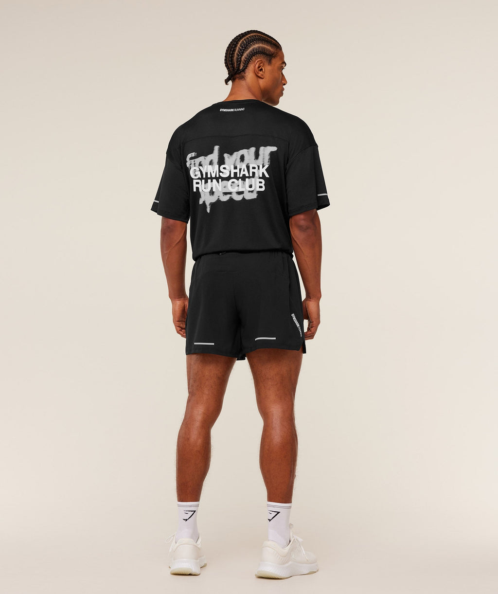 Running Graphic T-Shirt - GS Black — imagem 7