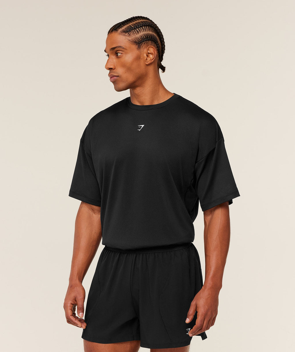 Running Graphic T-Shirt - GS Black — imagem 3