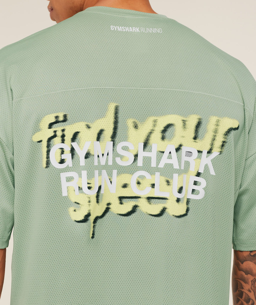 Running Graphic T-Shirt - GS Haze Green — imagem 6