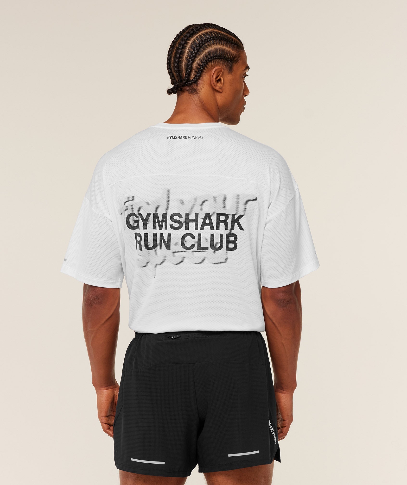 Running Graphic T-Shirt - GS White — imagem 1