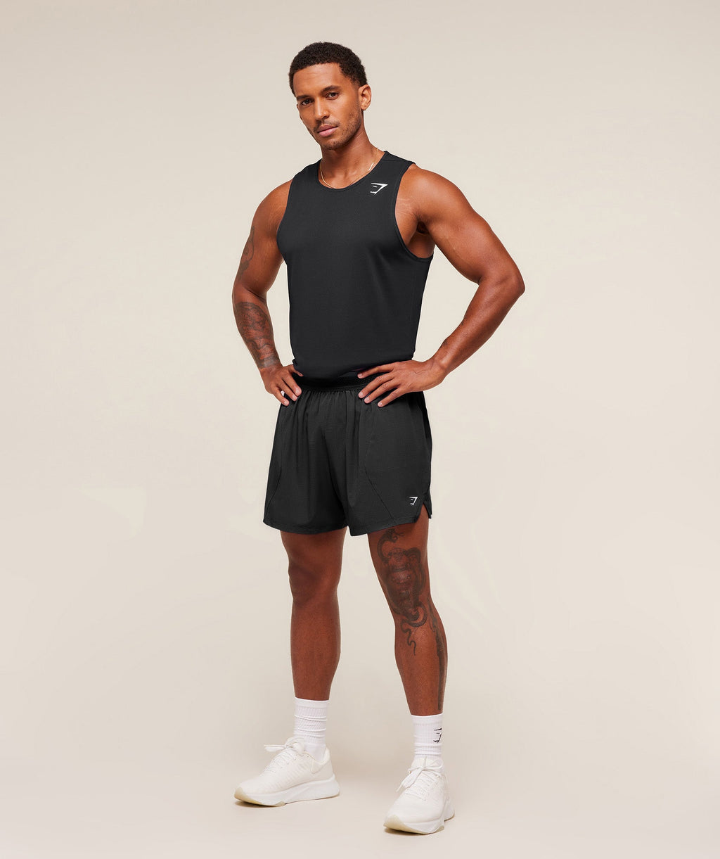 Running 5" Shorts - Black — imagem 4