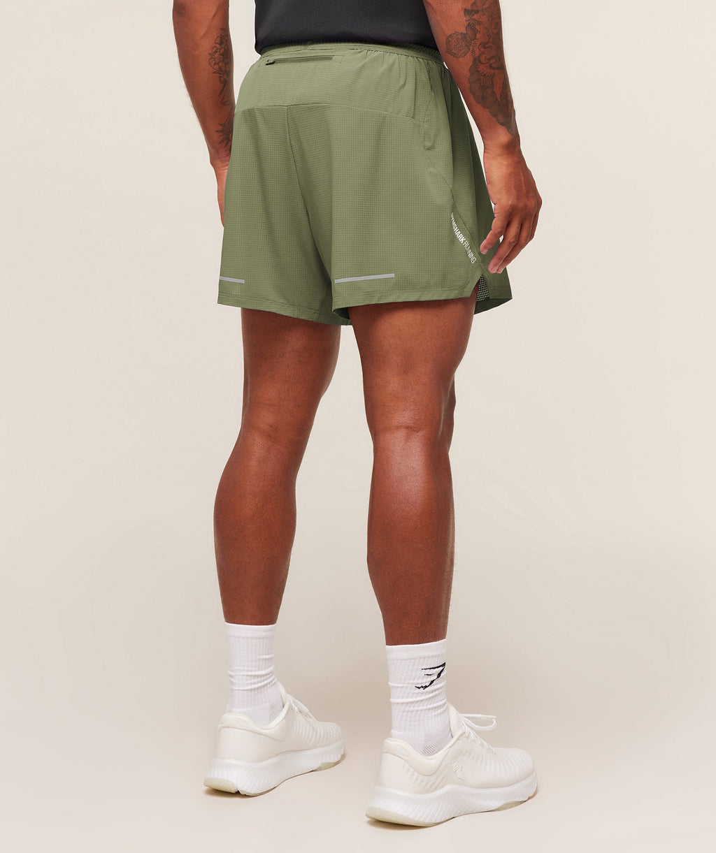 Running 5" Shorts - GS Grounded Green — imagem 3