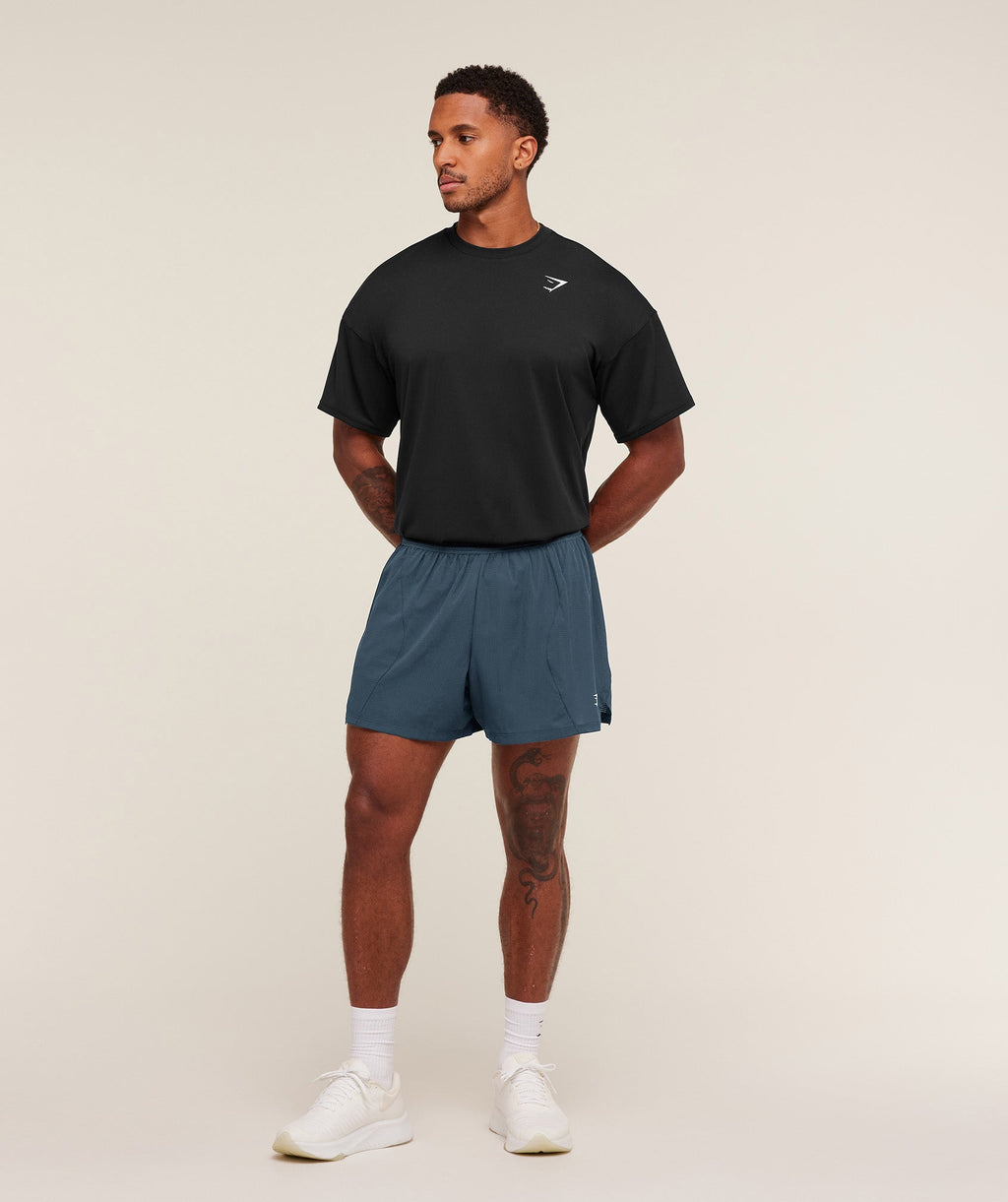 Running 5" Shorts - GS Stealth Blue — imagem 4