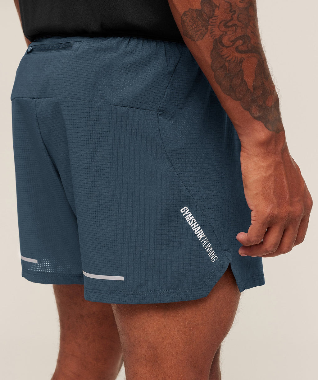 Running 5" Shorts - GS Stealth Blue — imagem 8