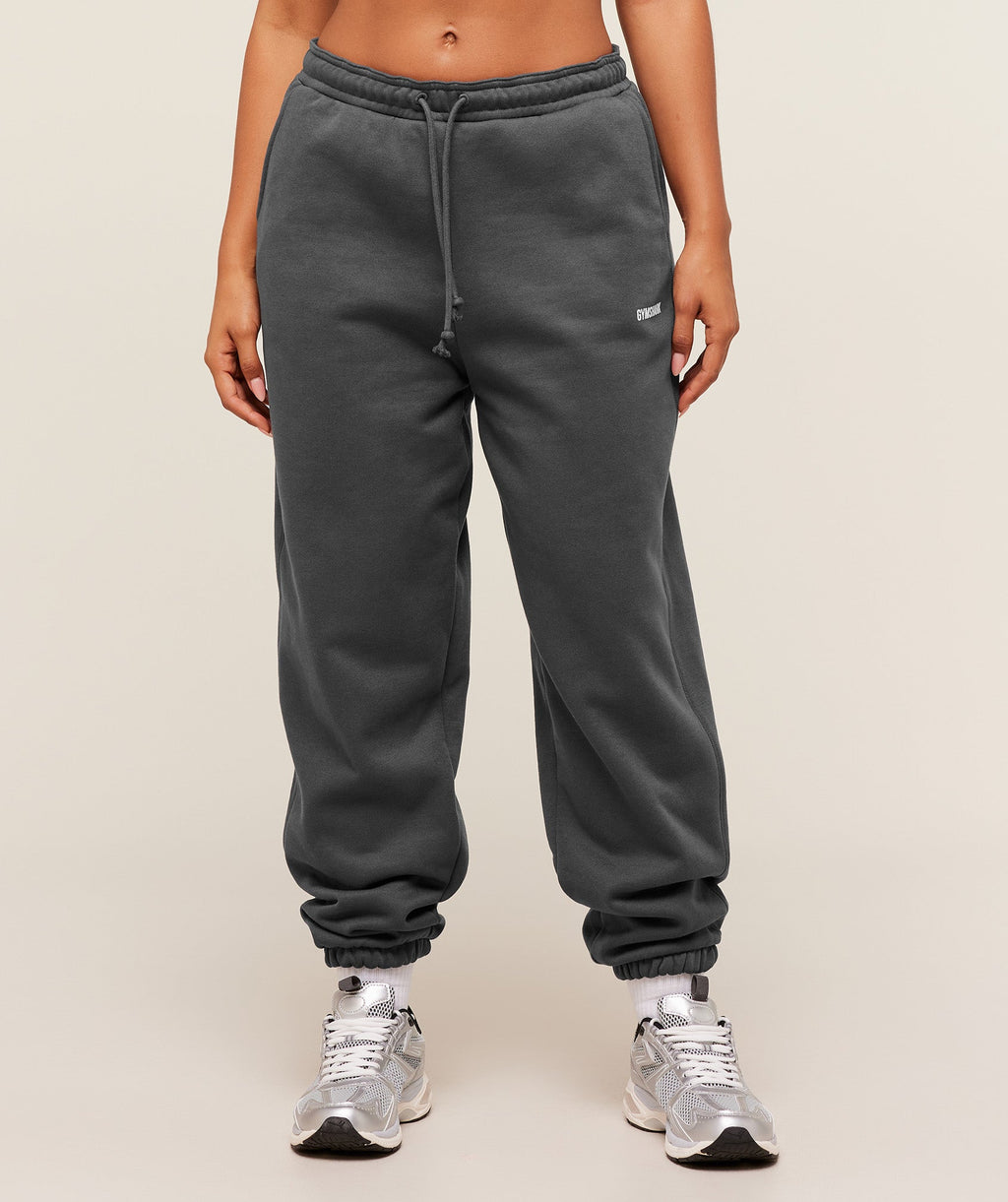 Cosy Luxe Cuffed Joggers - Grey — imagem 1