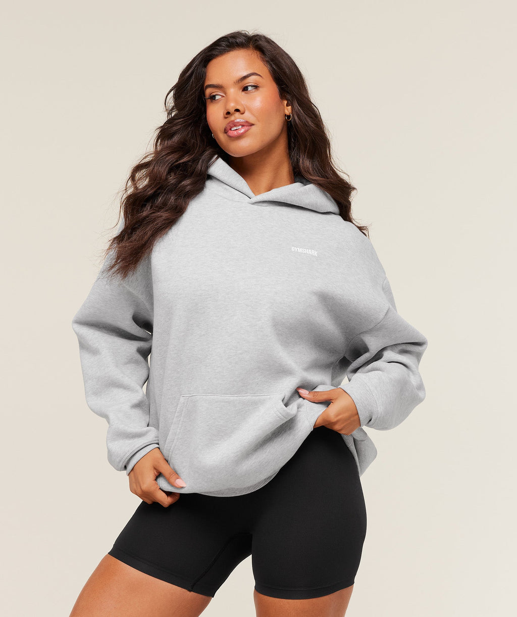 Cosy Luxe Hoodie - Soft Grey Marl — imagem 1