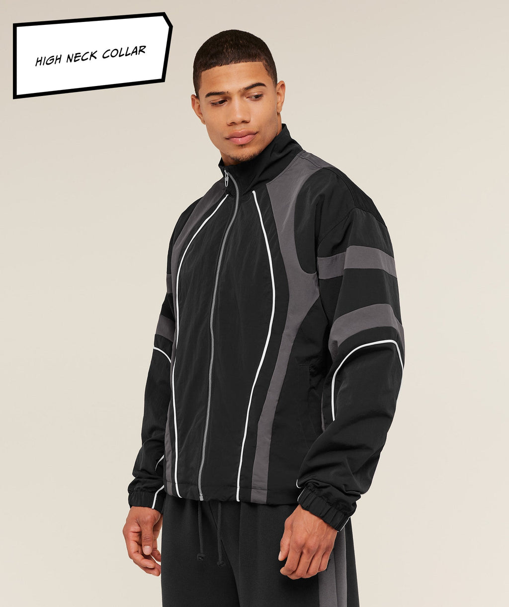 Gymshark x Carlos Belcast Track Jacket - GS Black — imagem 2