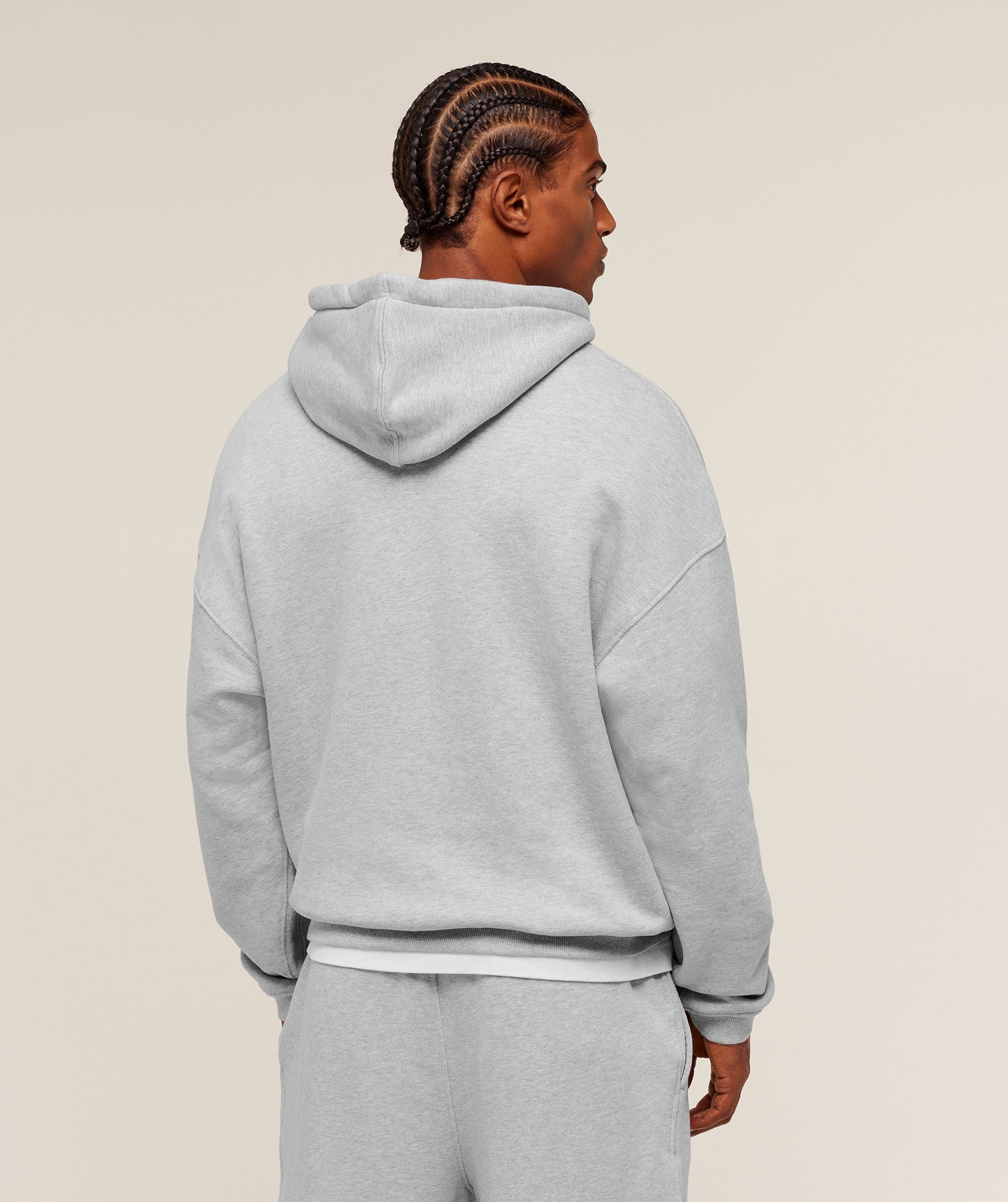 Collegiate Hoodie - Soft Grey Marl — imagem 2
