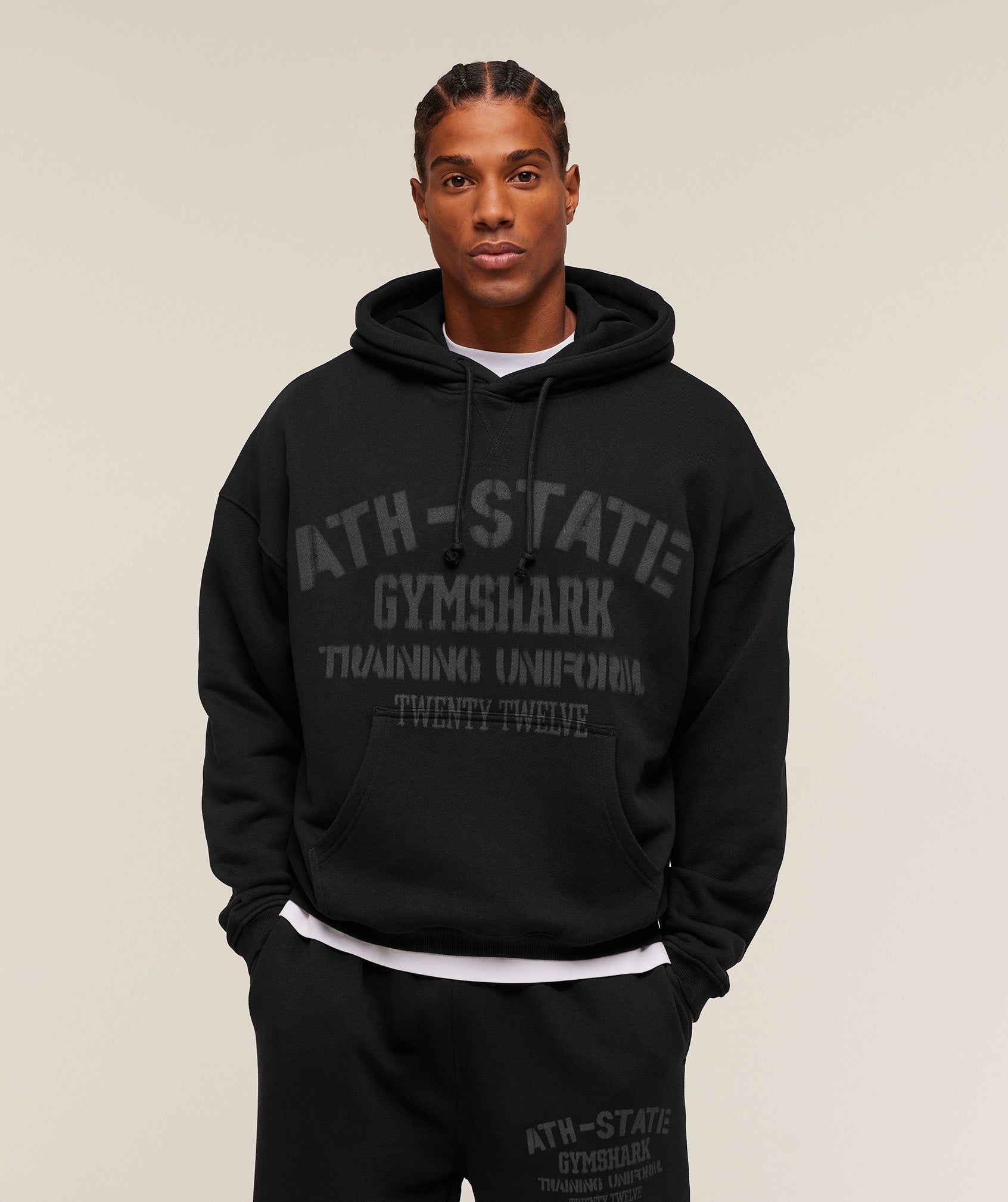 Collegiate Hoodie - Black — imagem 1