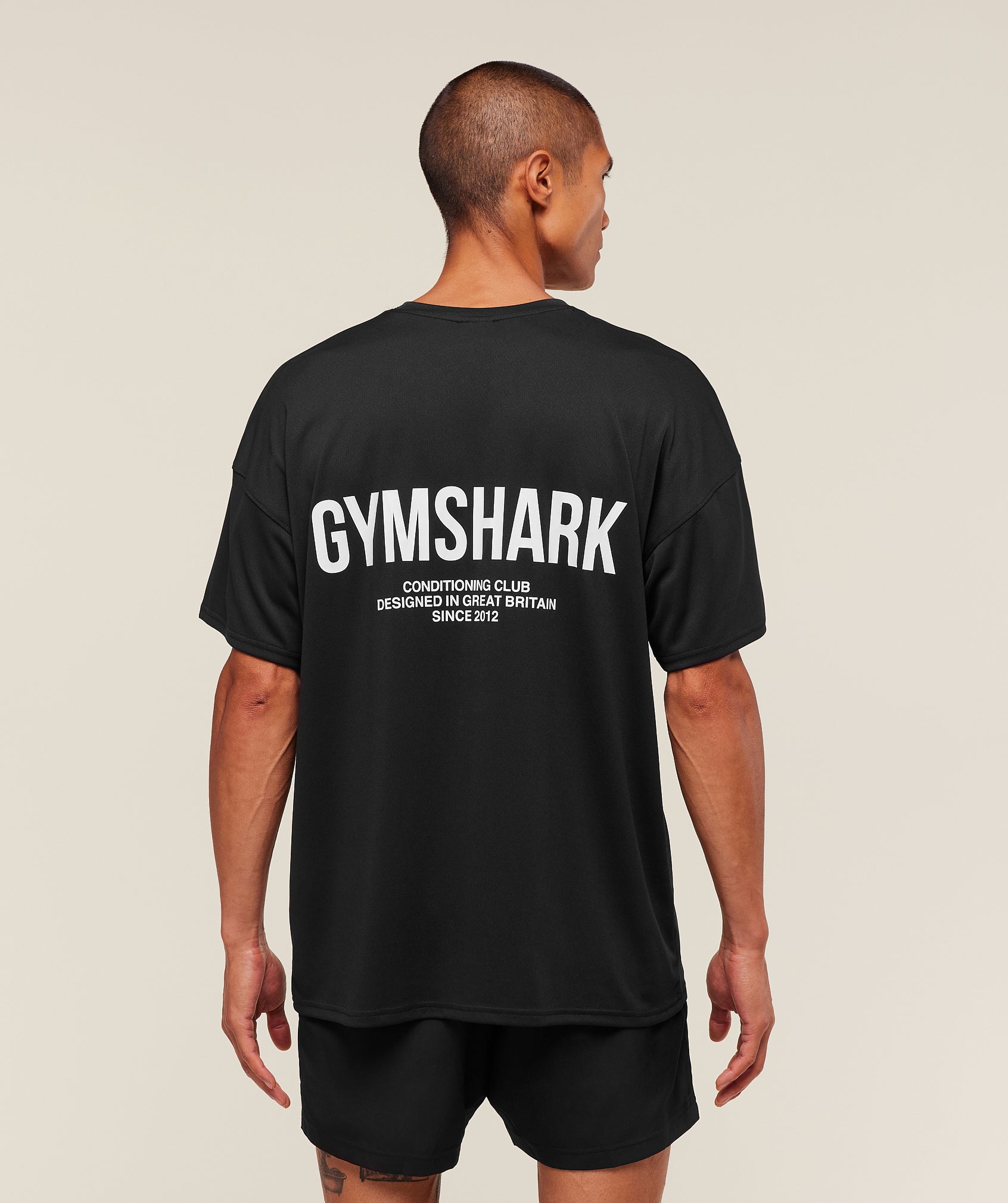 Conditioning Club Oversized T-Shirt - Black — imagem 5