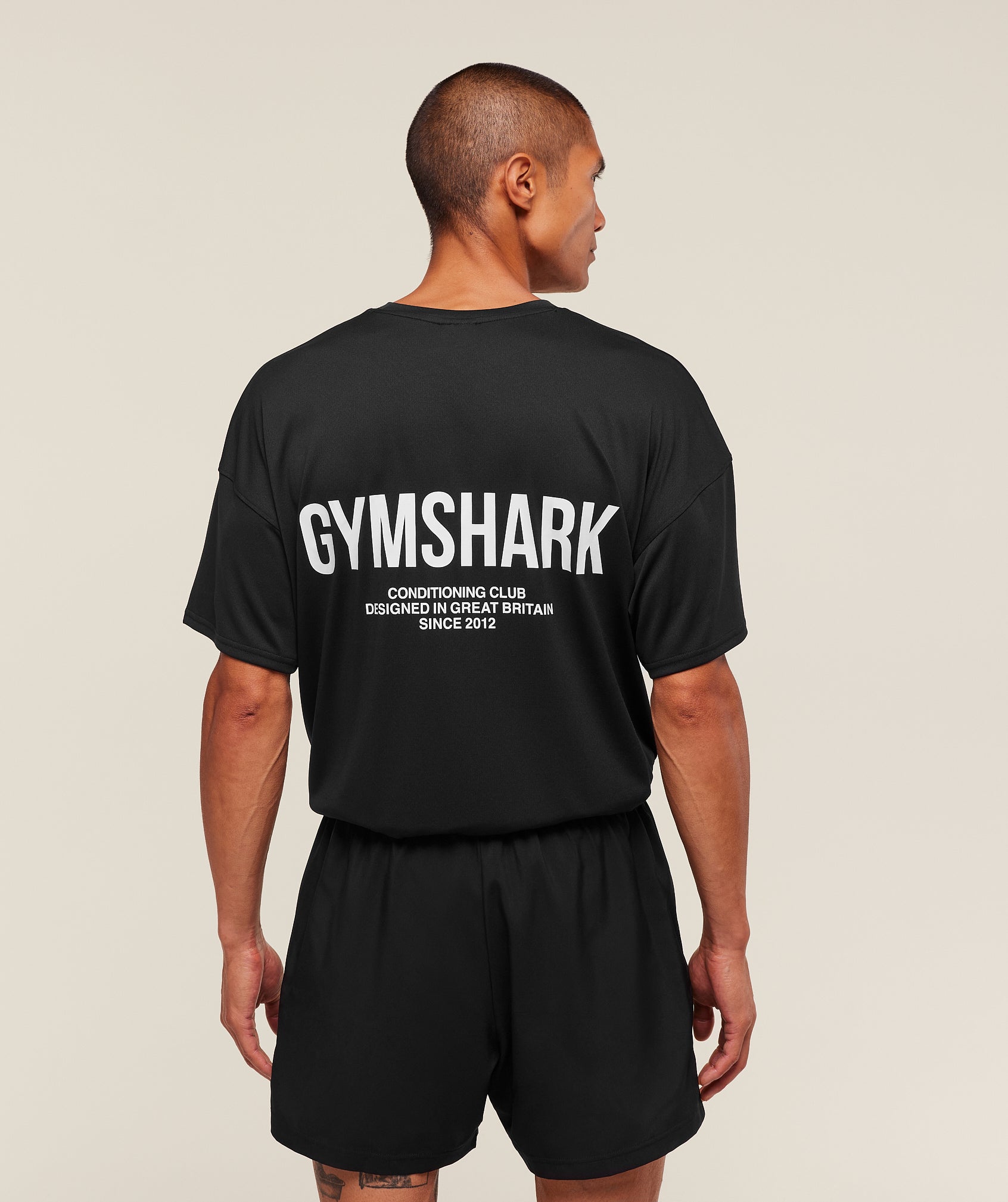 Conditioning Club Oversized T-Shirt - Black — imagem 2