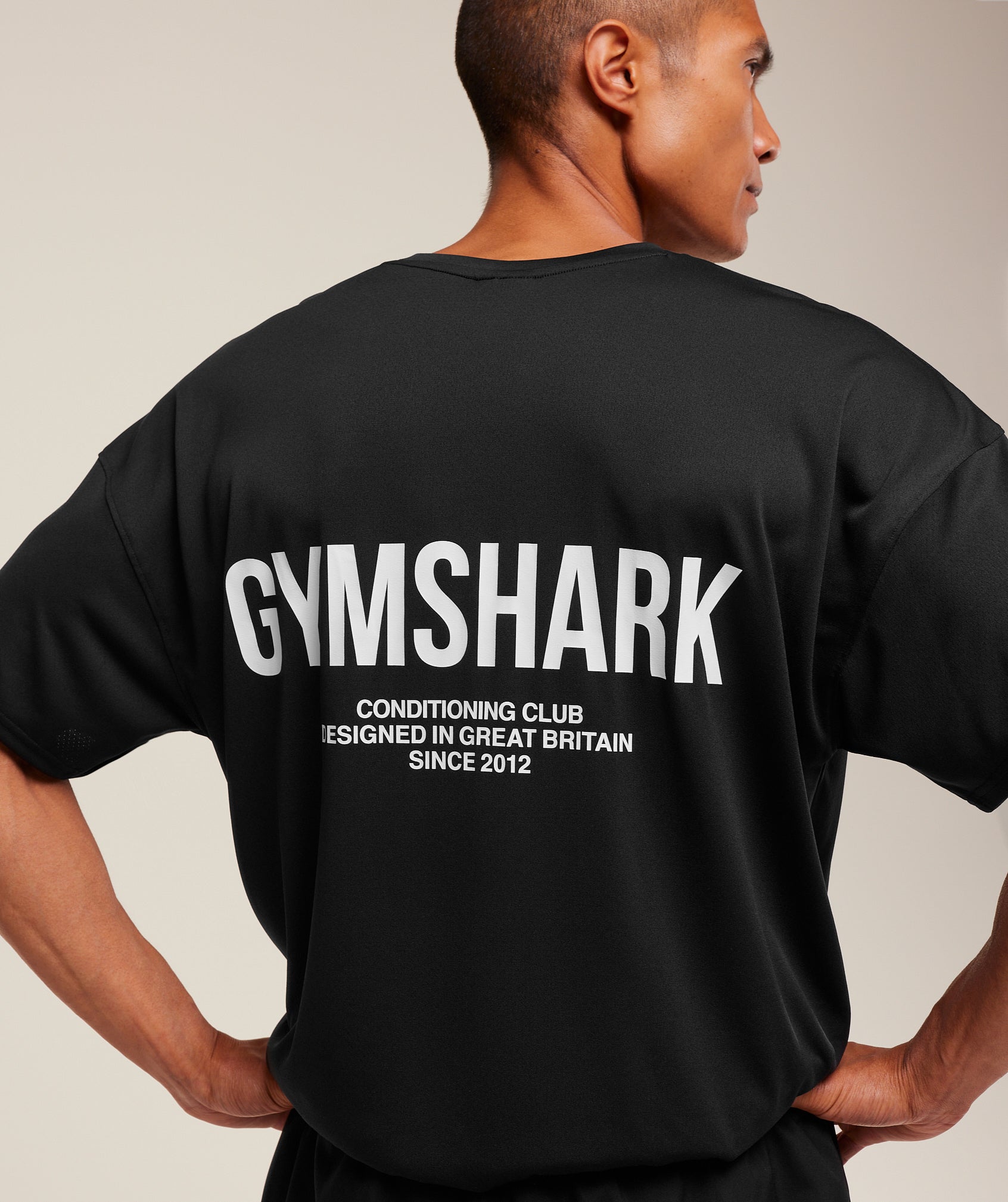 Conditioning Club Oversized T-Shirt - Black — imagem 6