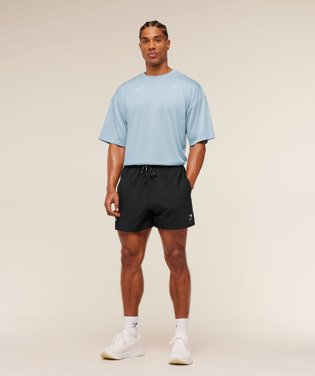 Conditioning Club Oversized T-Shirt - Chilled Blue/White — imagem 4