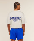 Conditioning Club Oversized T-Shirt - Tinted White/Force Blue — imagem 1
