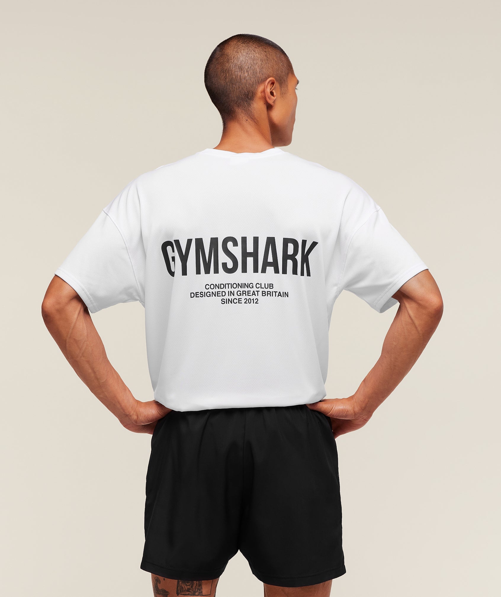 Conditioning Club Oversized T-Shirt - White — imagem 2