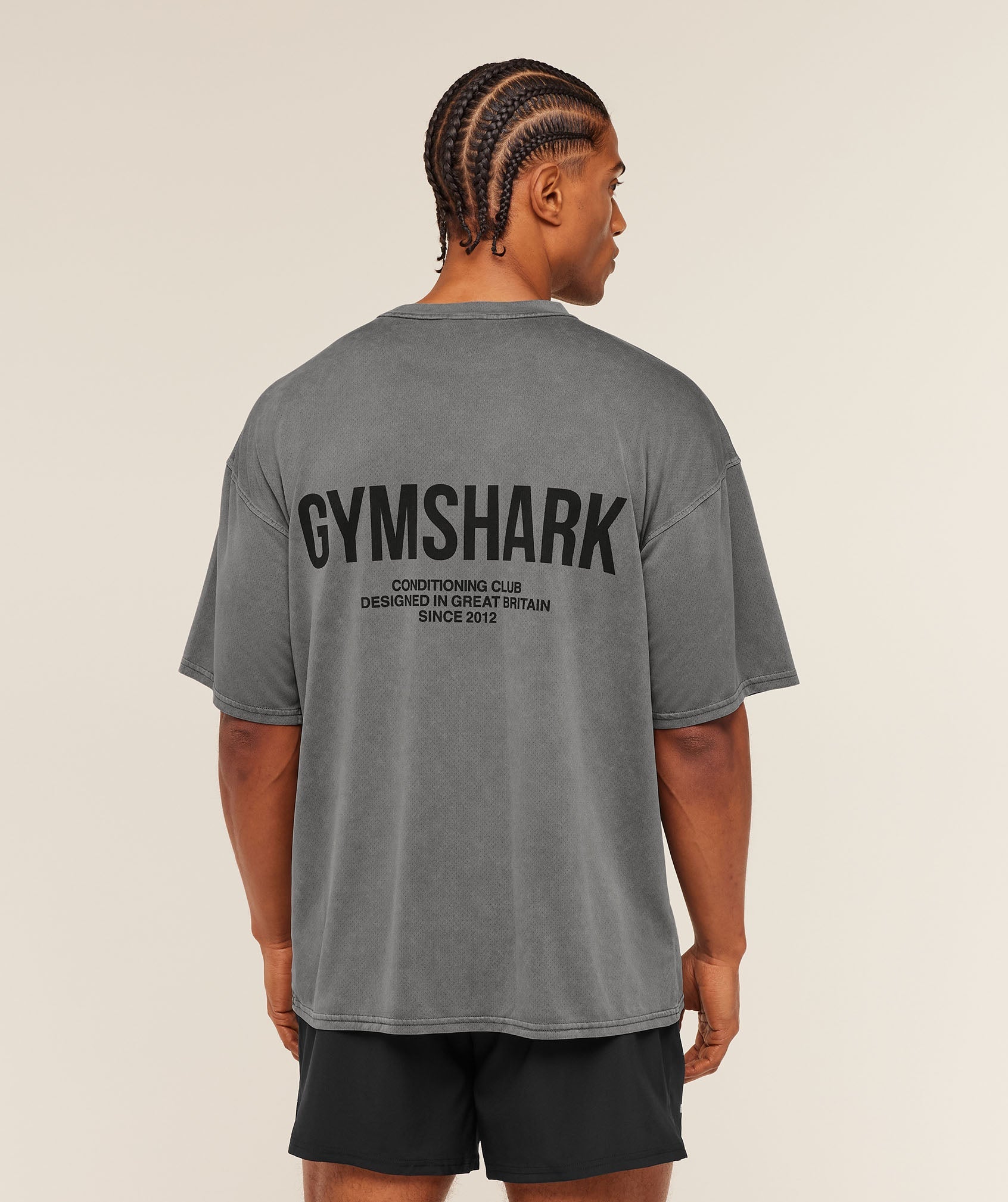 Conditioning Club Washed T-Shirt - Black/Wash — imagem 7