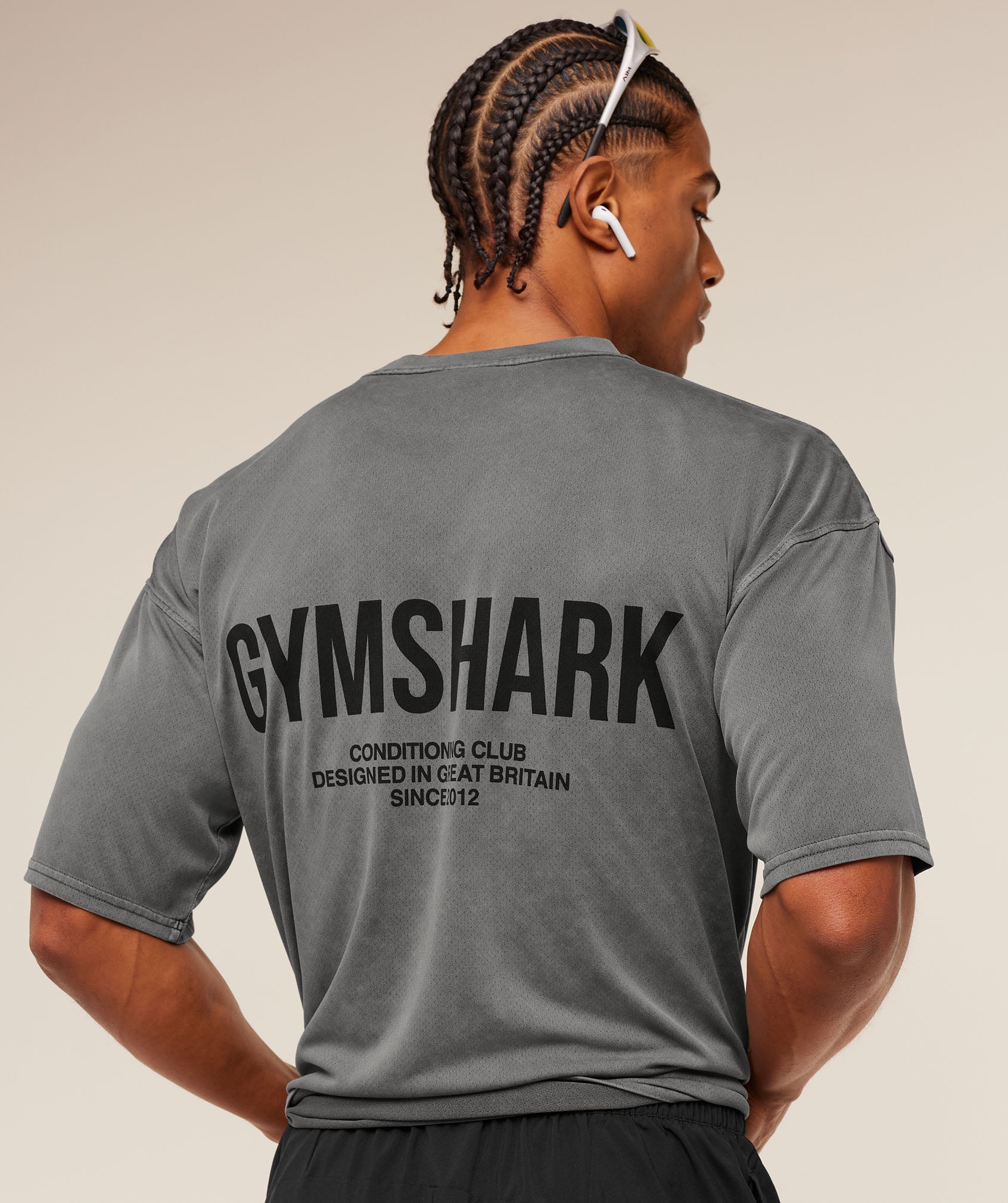 Conditioning Club Washed T-Shirt - Black/Wash — imagem 6
