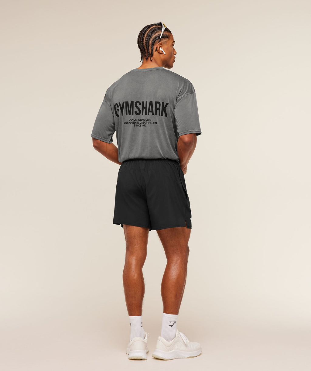 Conditioning Club Washed T-Shirt - Black/Wash — imagem 5