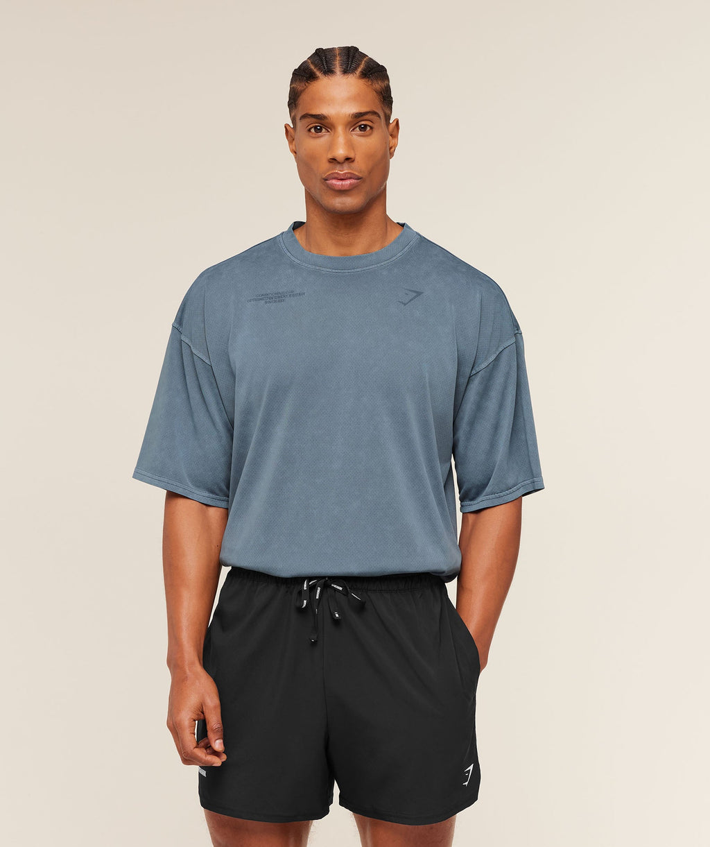 Conditioning Club Washed T-Shirt - Iron Blue/Wash — imagem 3
