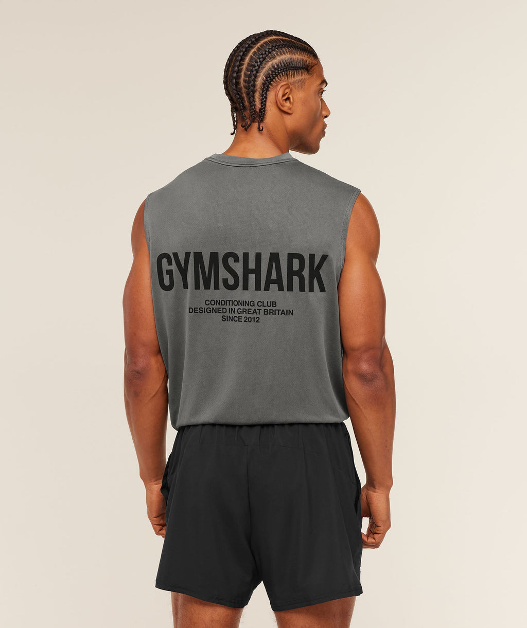 Conditioning Club Washed Tank - Black/Wash — imagem 1