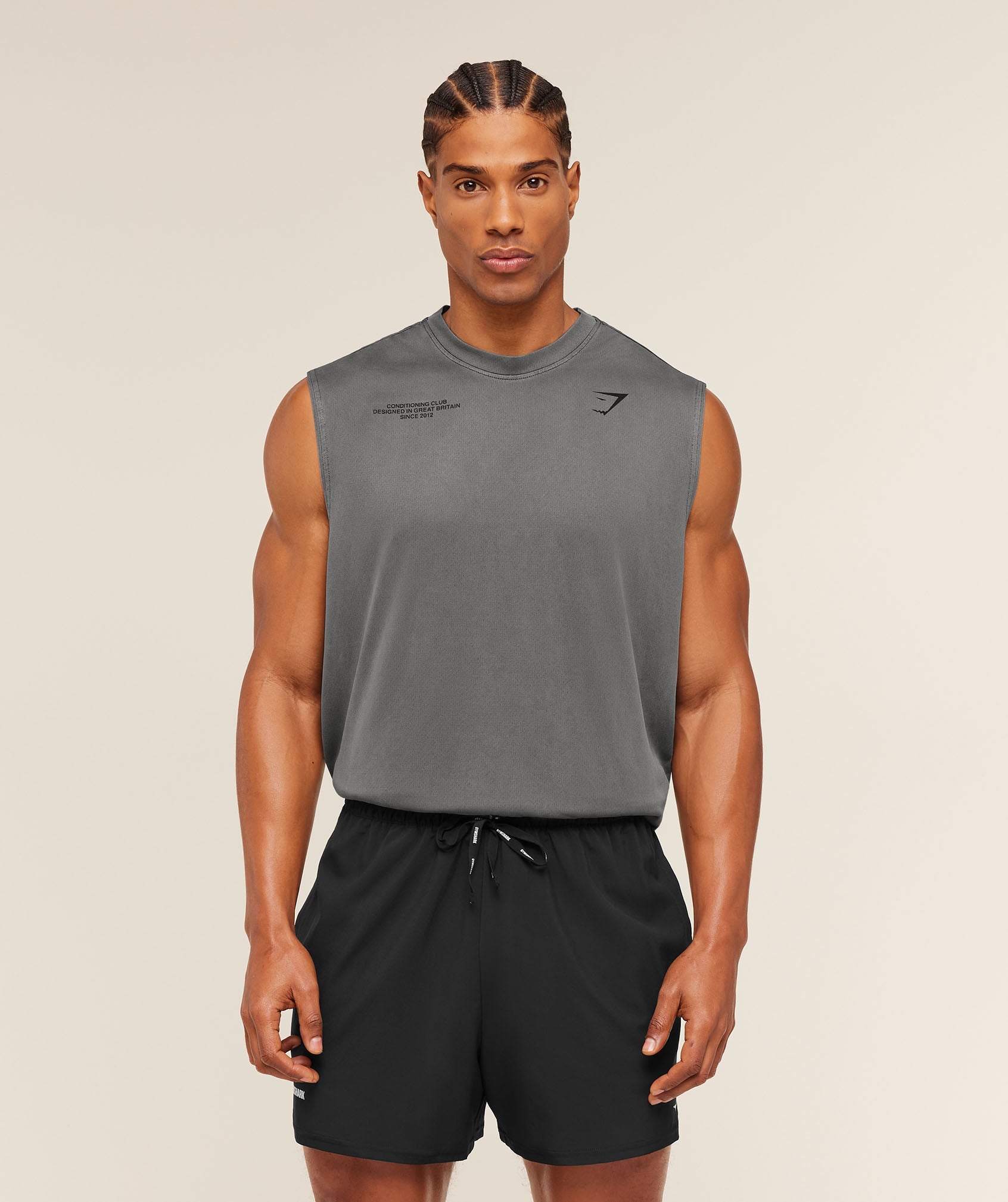 Conditioning Club Washed Tank - Black/Wash — imagem 3