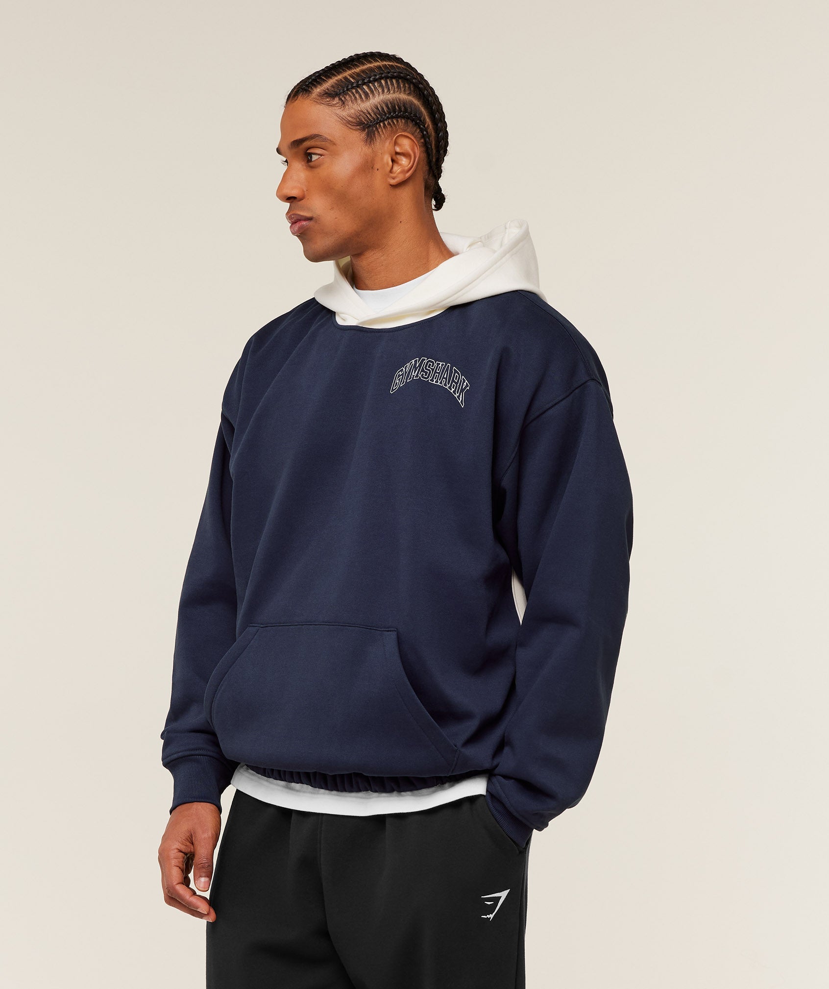 Collegiate Tech Hoodie - Heavy Blue — imagem 3