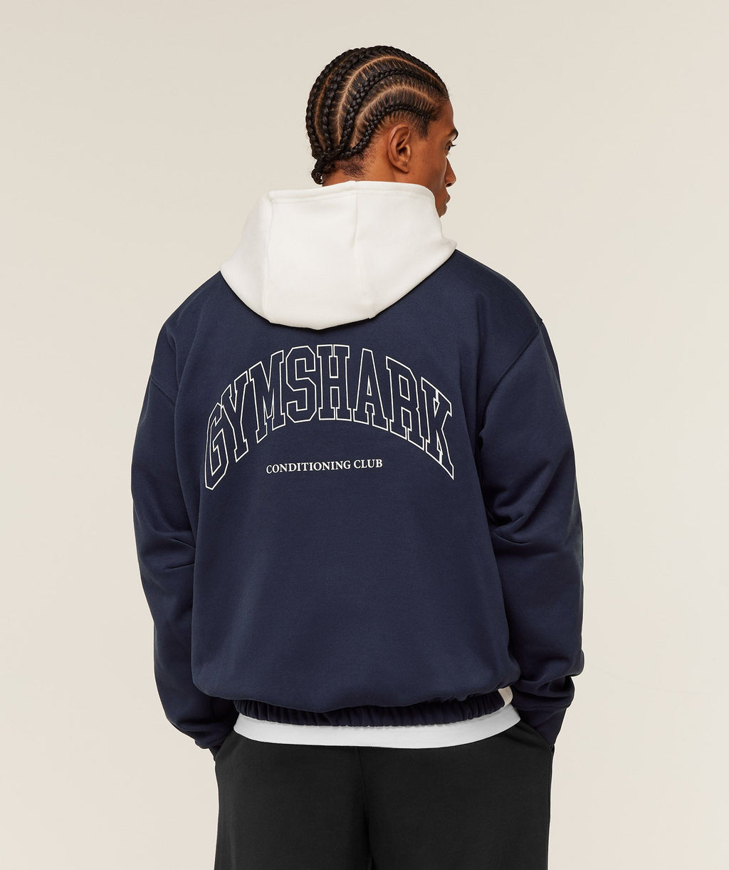 Collegiate Tech Hoodie - Heavy Blue — imagem 2