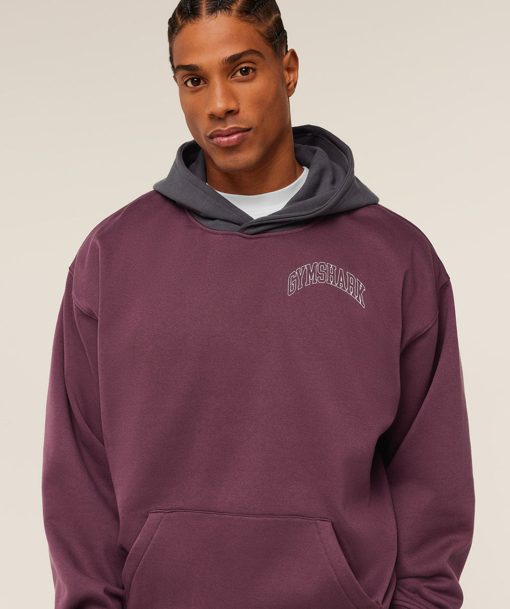 Collegiate Tech Hoodie - GS Impact Burgundy — imagem 5