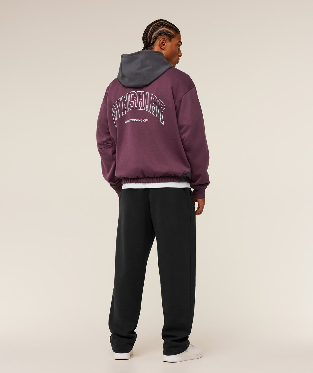 Collegiate Tech Hoodie - GS Impact Burgundy — imagem 4