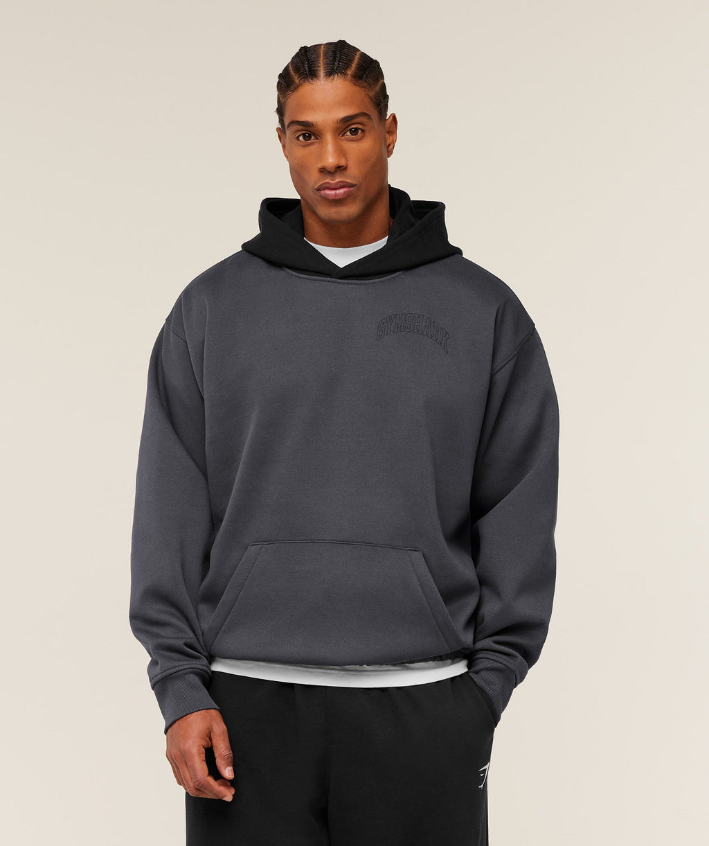 Collegiate Tech Hoodie - Grey — imagem 1