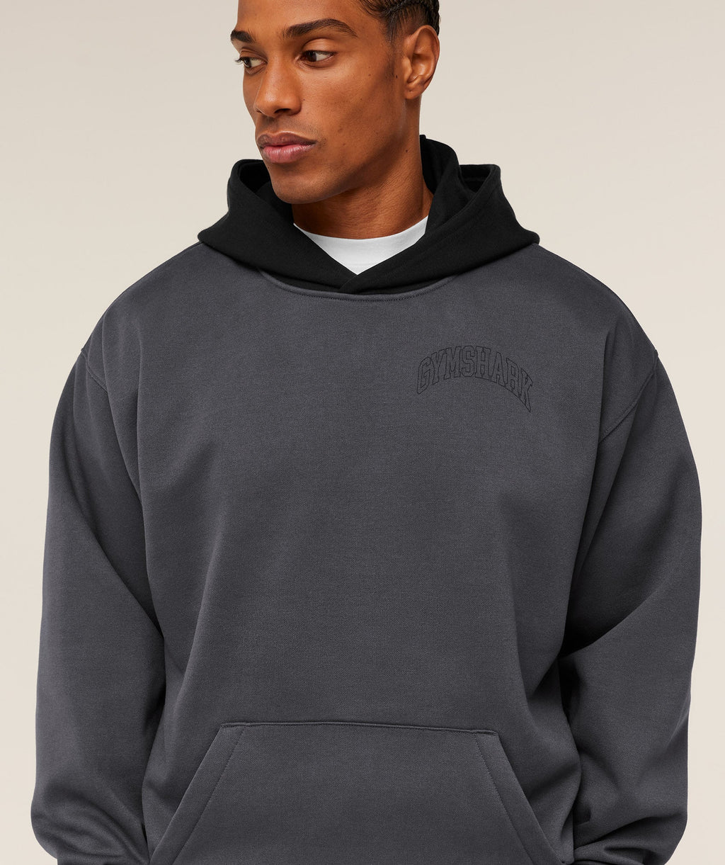 Collegiate Tech Hoodie - Grey — imagem 5