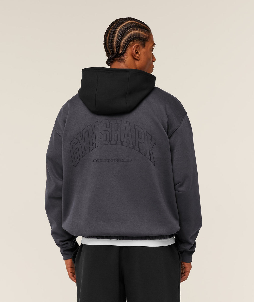 Collegiate Tech Hoodie - Grey — imagem 2