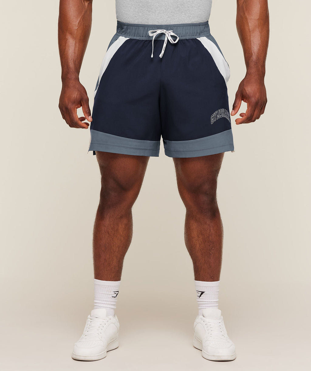 Collegiate Tech Shorts - Iron Blue — imagem 1