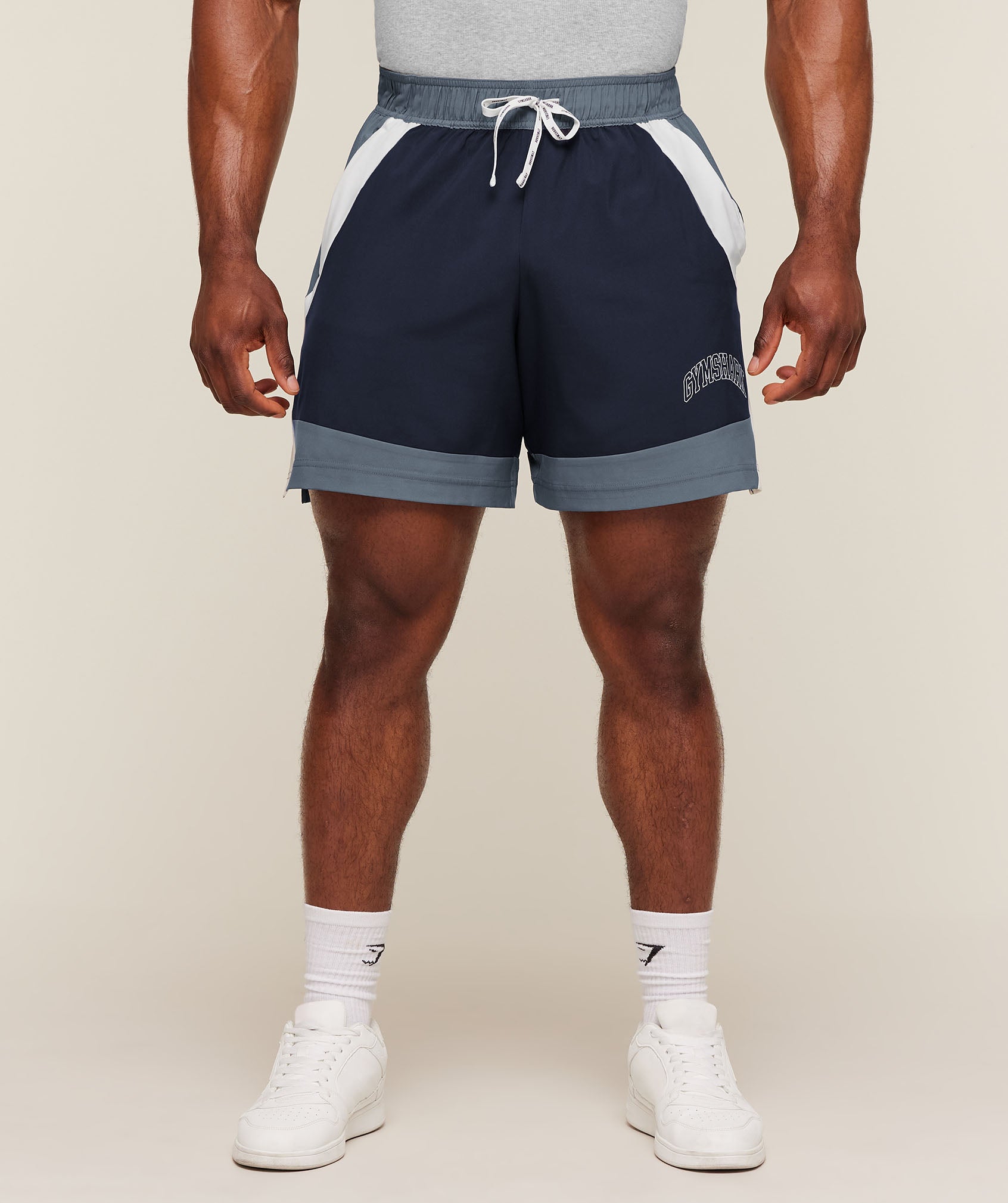 Collegiate Tech Shorts - Iron Blue — imagem 1