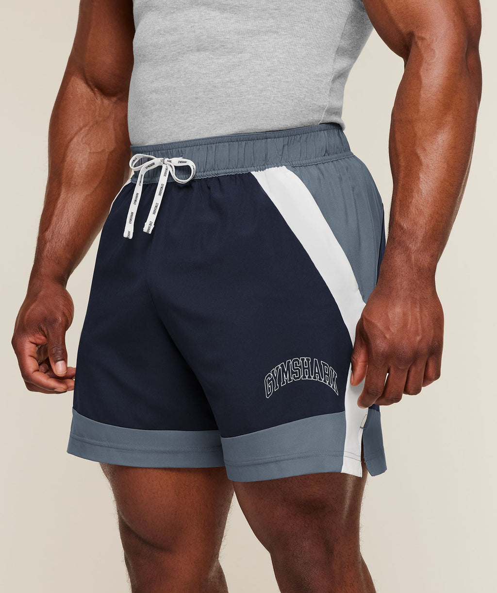 Collegiate Tech Shorts - Iron Blue — imagem 5