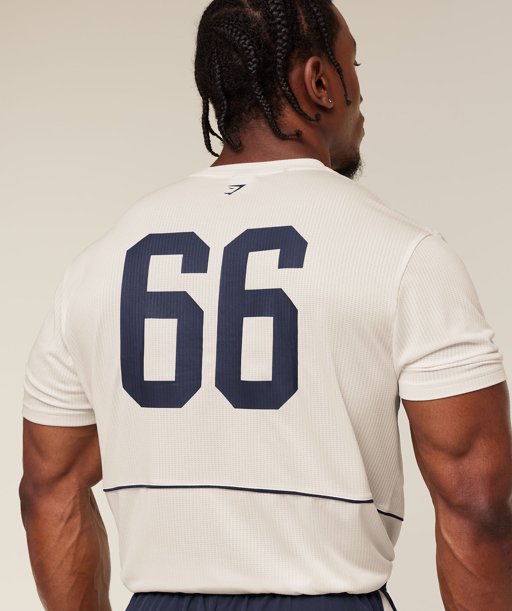 Collegiate Tech T-Shirt - Soft White — imagem 6