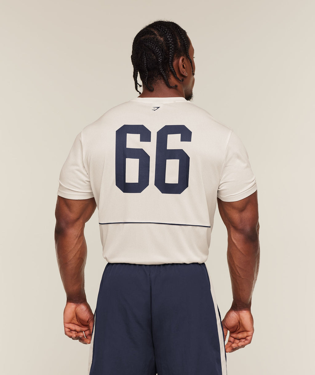 Collegiate Tech T-Shirt - Soft White — imagem 2