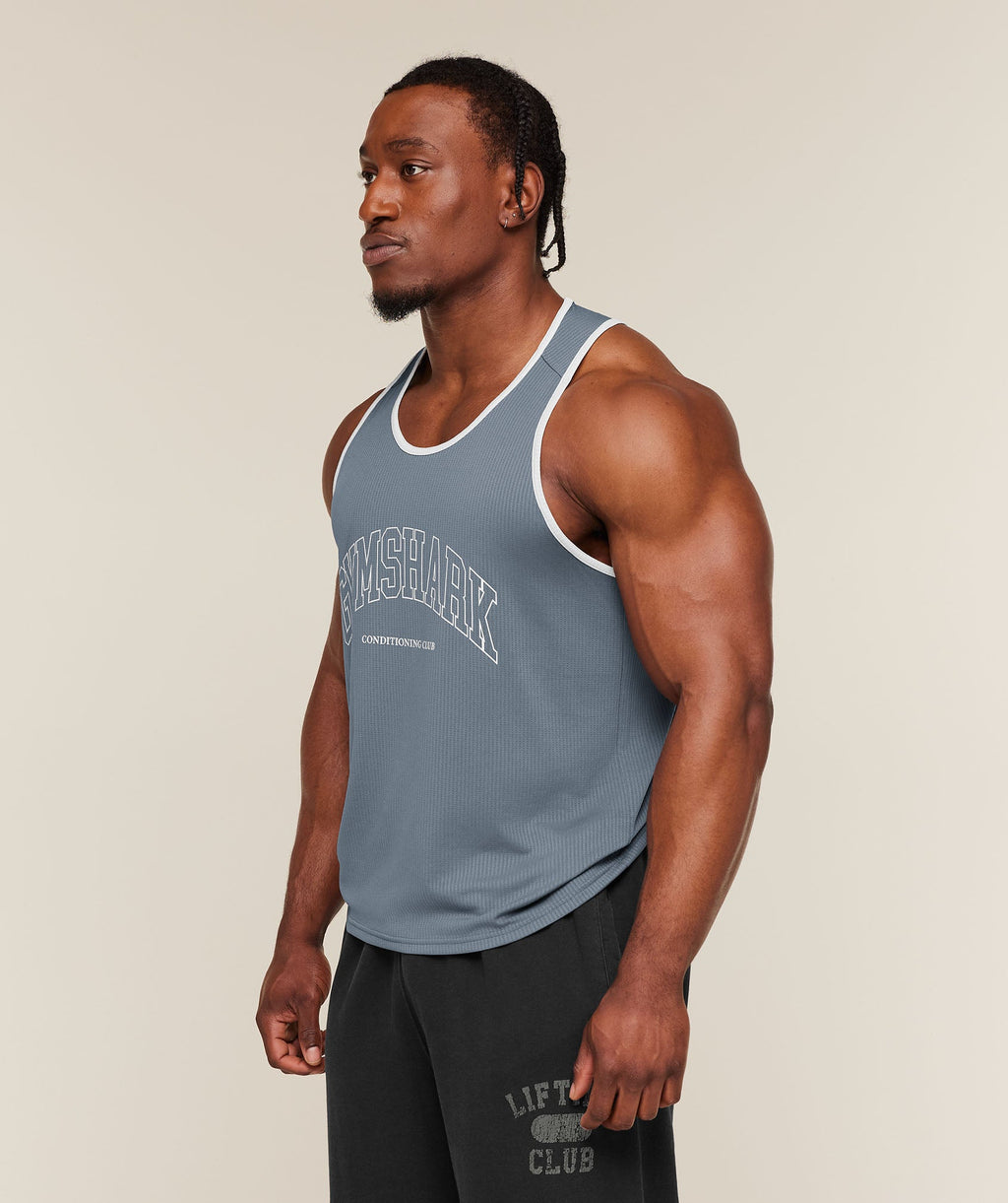 Collegiate Tech Tank - Iron Blue — imagem 4