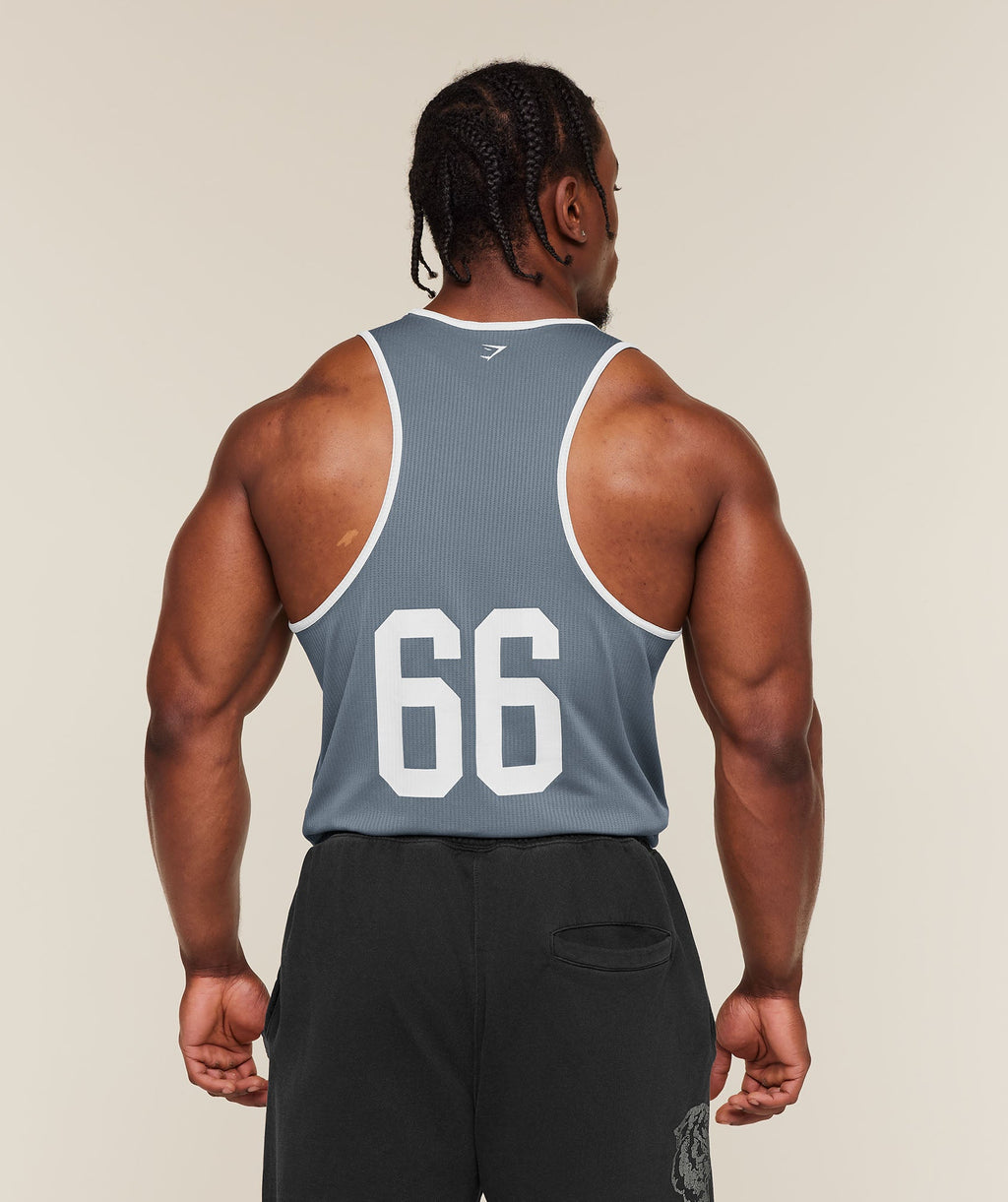 Collegiate Tech Tank - Iron Blue — imagem 2
