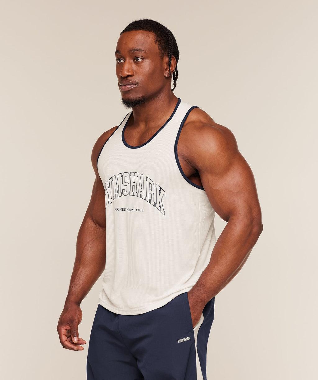 Collegiate Tech Tank - Soft White — imagem 4