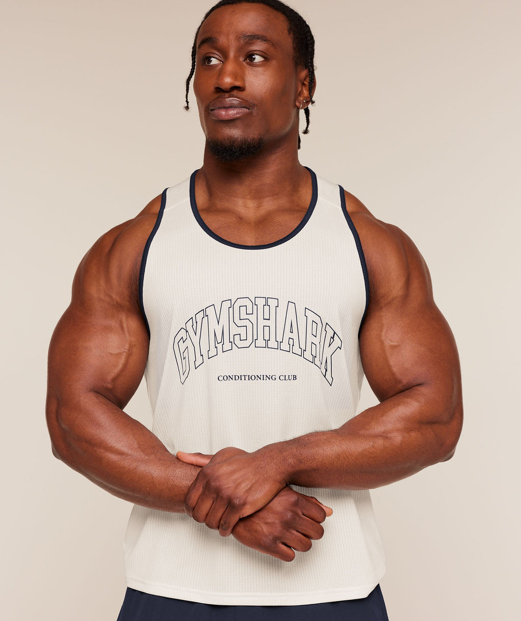 Collegiate Tech Tank - Soft White — imagem 2