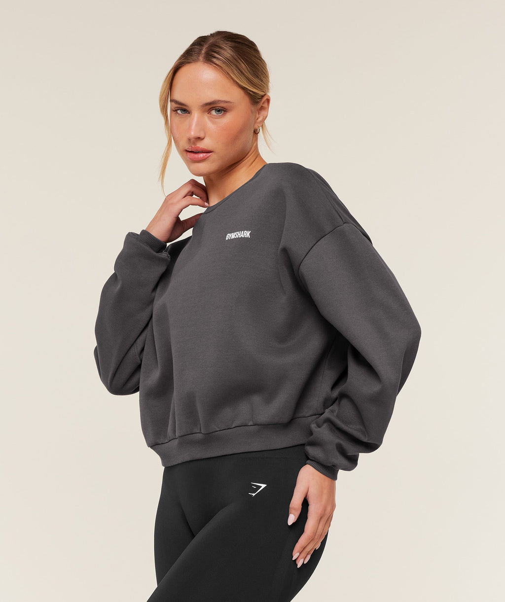 Cosy Luxe Sweatshirt - Grey — imagem 3