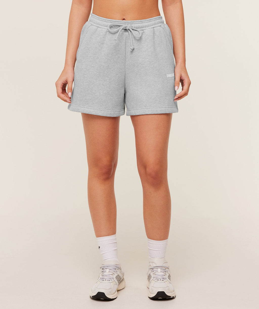 Cosy Luxe Shorts - Bros Soft Grey Marl — imagem 1