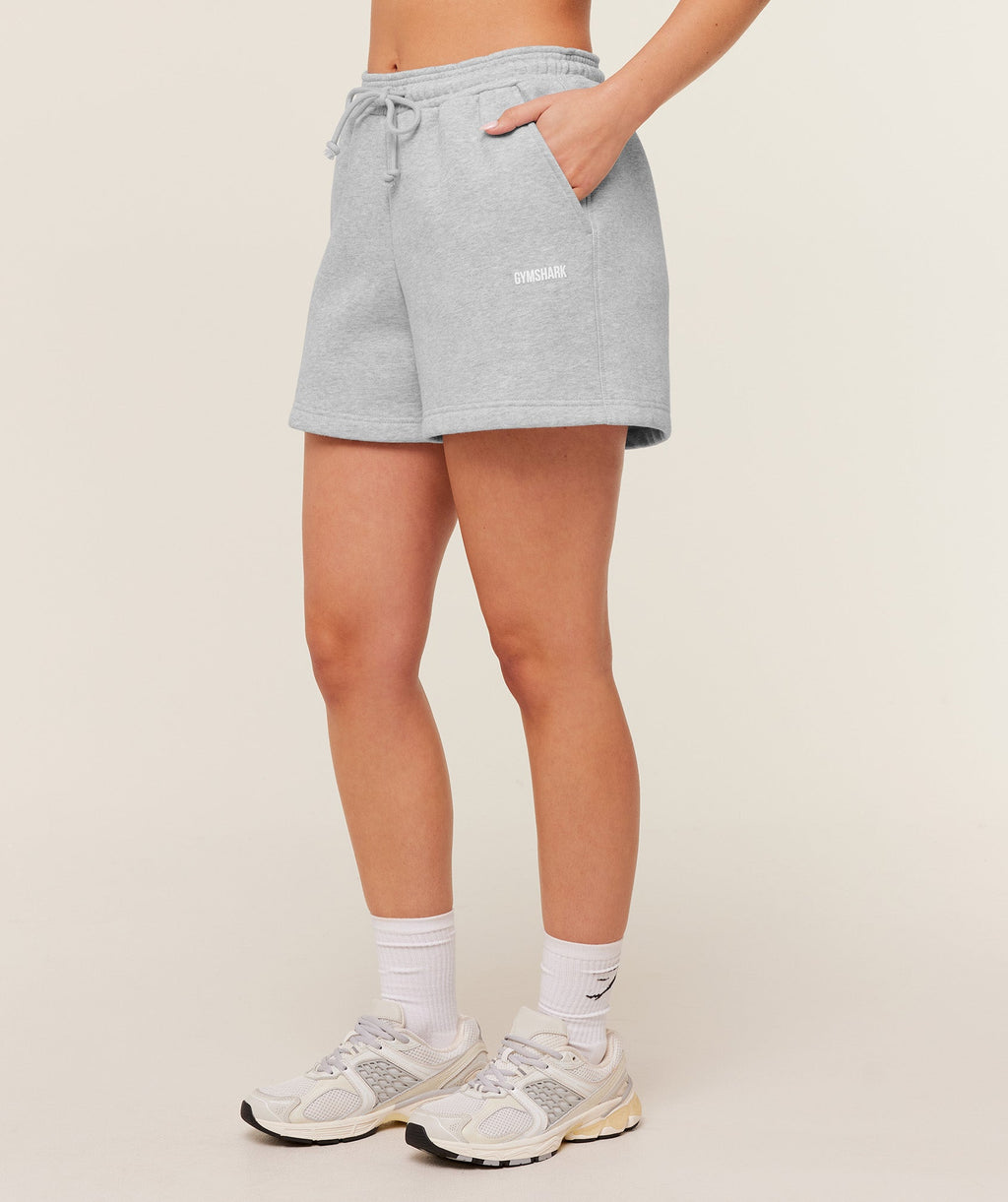 Cosy Luxe Shorts - Bros Soft Grey Marl — imagem 3