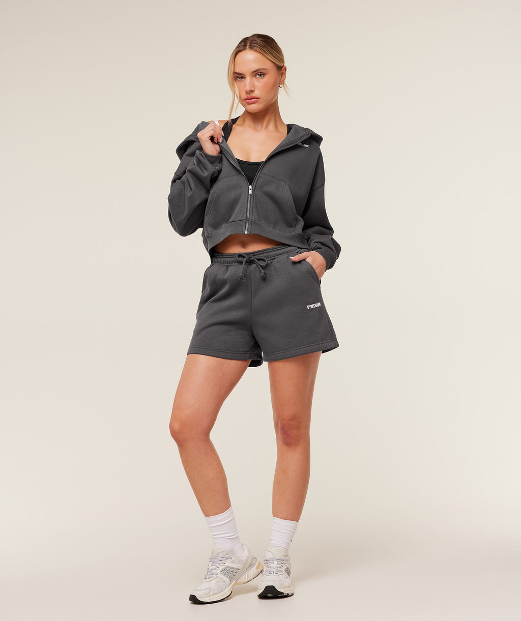 Cosy Luxe Shorts - Grey — imagem 5