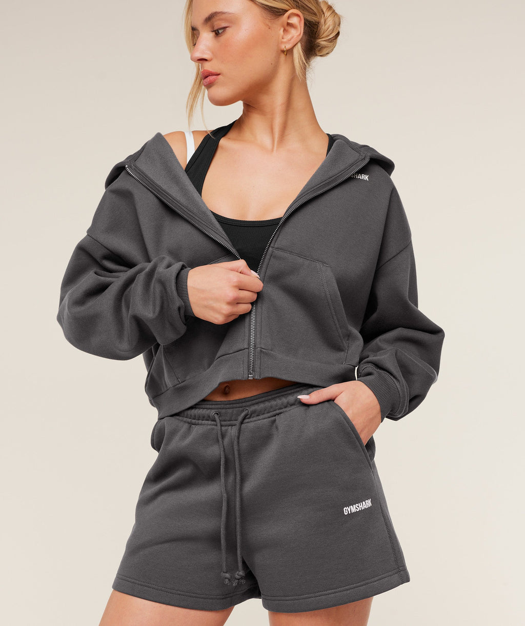 Cosy Luxe Shorts - Grey — imagem 4