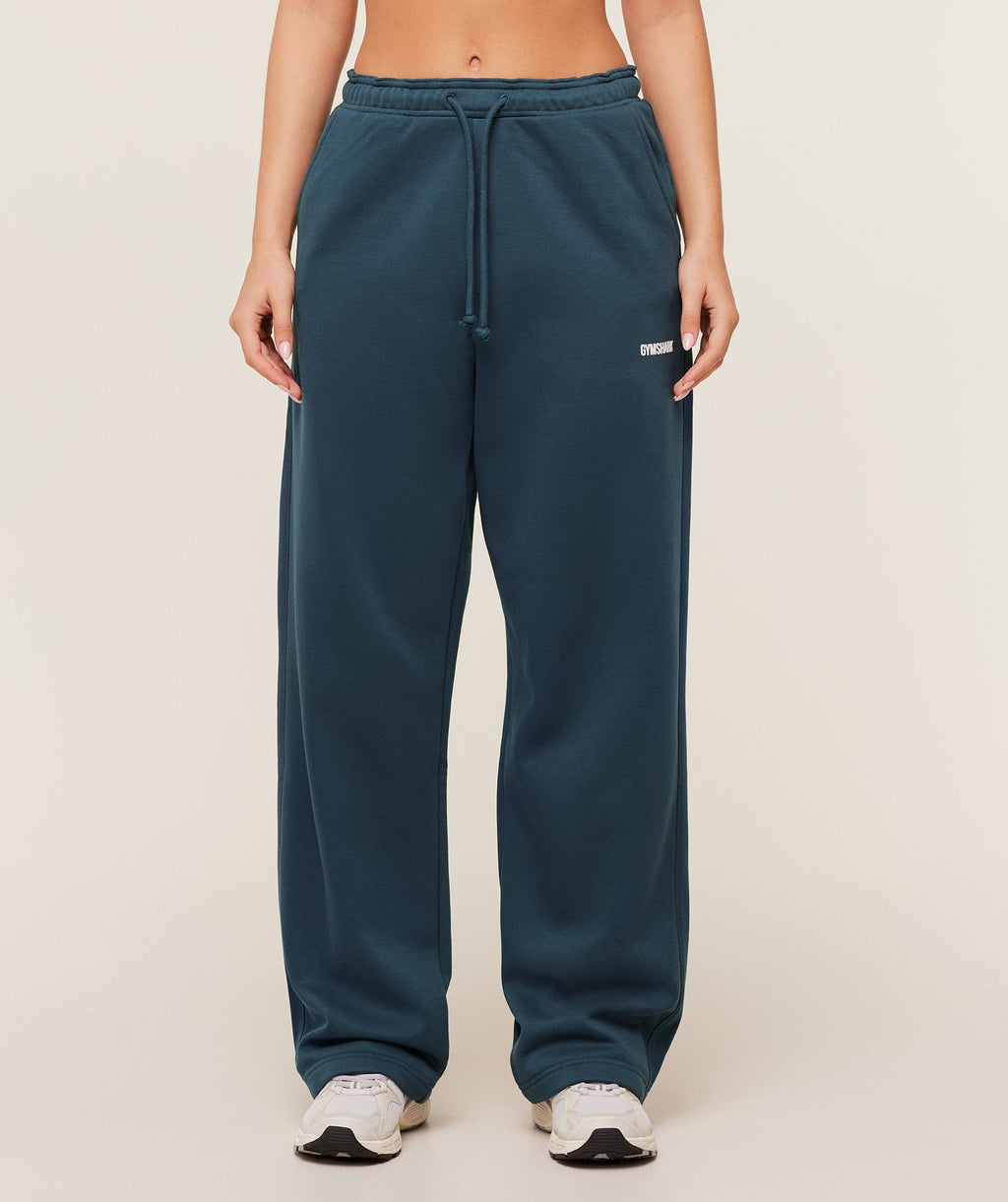 Cosy Luxe Straight Leg Regular Joggers - GS Stealth Blue — imagem 1