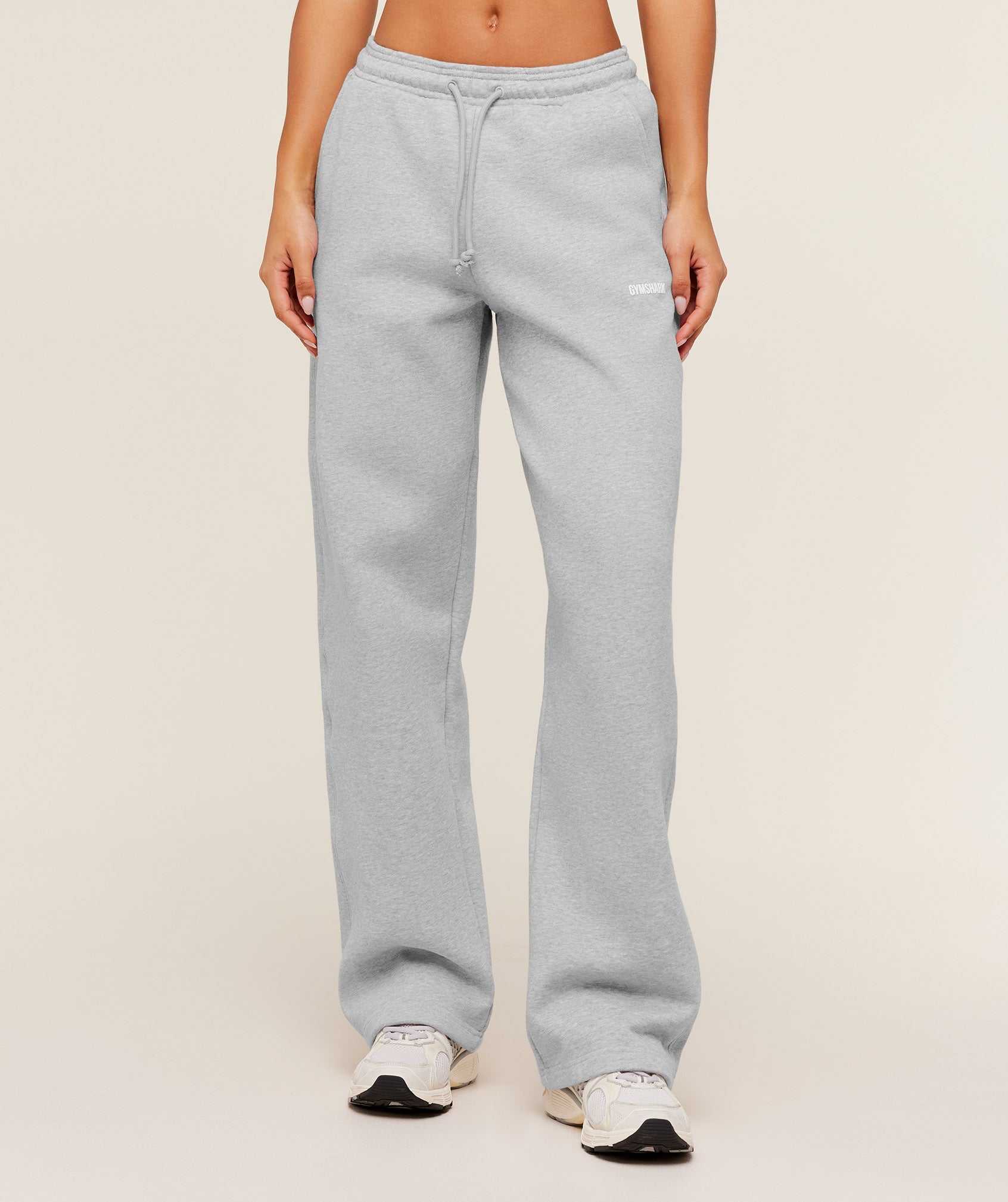 Cosy Luxe Straight Leg Tall Joggers - Bros Soft Grey Marl — imagem 1