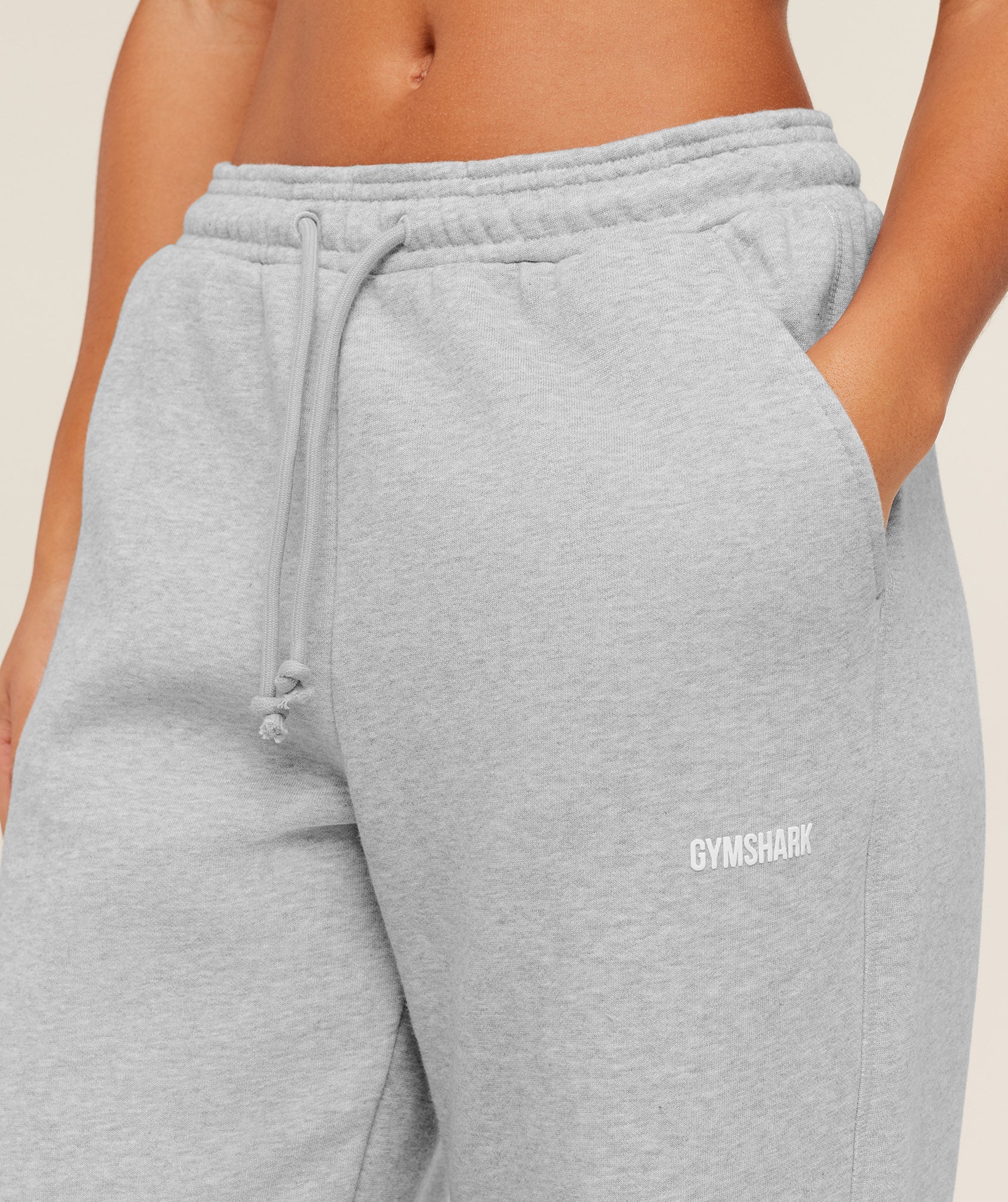 Cosy Luxe Straight Leg Tall Joggers - Bros Soft Grey Marl — imagem 5